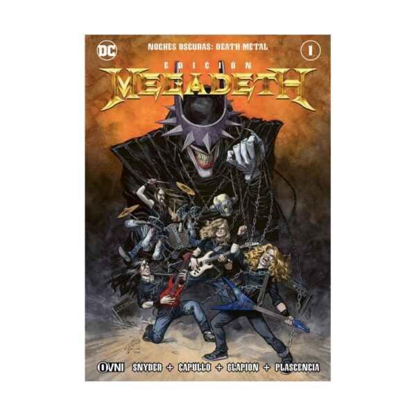 Noches oscuras: death metal #1 edición megadeth